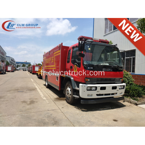Nouveau camion de pompiers d&#39;approvisionnement en oxygène ISUZU FTR